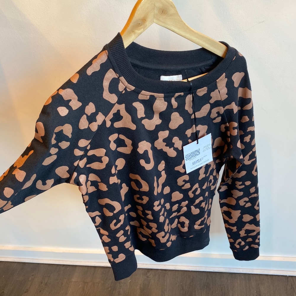 Leopard Sweater - Beach Riot
